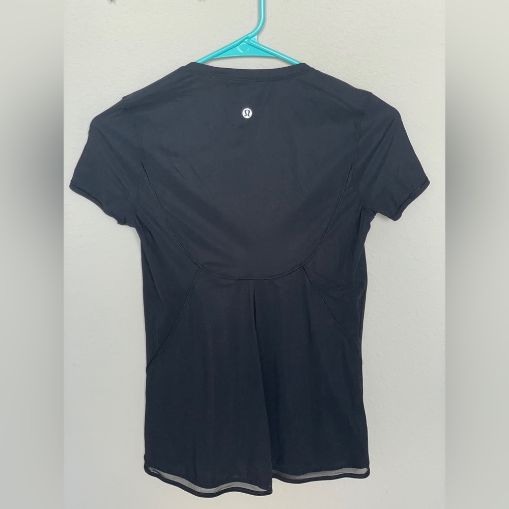 LULULEMON running top BLACK